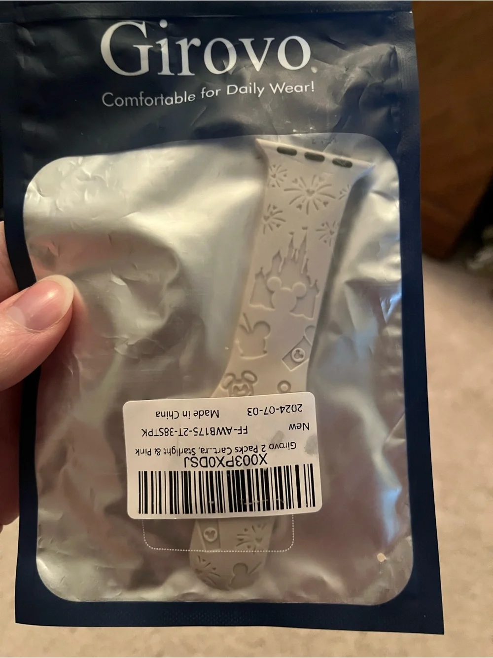 Disney theme Apple Watch band